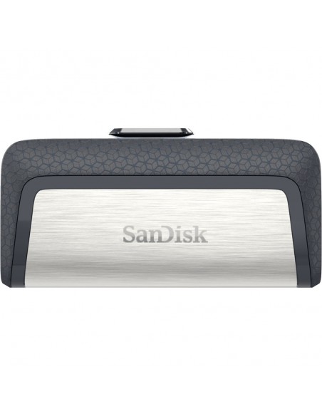 SanDisk Ultra Dual Drive USB Type-C unidad flash USB 64 GB USB Type-A   USB Type-C 3.2 Gen 1 (3.1 Gen 1) Negro, Plata