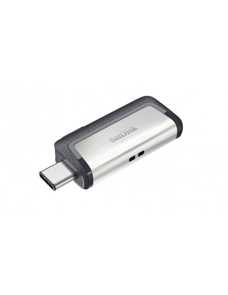 SanDisk Ultra Dual Drive USB Type-C unidad flash USB 64 GB USB Type-A   USB Type-C 3.2 Gen 1 (3.1 Gen 1) Negro, Plata