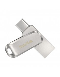 SanDisk Ultra Dual Drive Luxe unidad flash USB 32 GB USB Type-A   USB Type-C 3.2 Gen 1 (3.1 Gen 1) Acero inoxidable