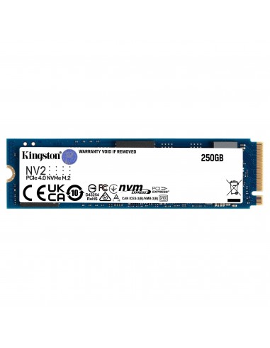 Kingston Technology NV2 M.2 250 GB PCI Express 4.0 3D NAND NVMe