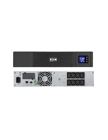 Eaton 5SC 1500I RACK2U sistema de alimentación ininterrumpida (UPS) Línea interactiva 1,5 kVA 1050 W 8 salidas AC