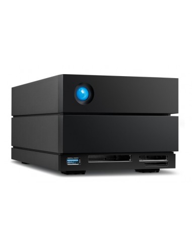 LaCie 2BIG DOCK unidad de disco multiple 28 TB Escritorio Negro