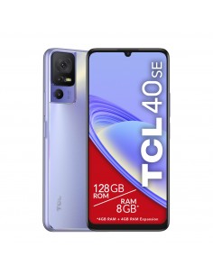 TCL 40 SE 17,1 cm (6.75") SIM doble Android 13 4G USB Tipo C 4 GB 128 GB 5010 mAh Púrpura