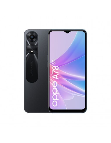 OPPO A78 5G 16,7 cm (6.56") SIM doble Android 13 USB Tipo C 8 GB 128 GB 5000 mAh Negro