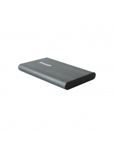 TooQ Caja Externa para Discos de 2,5” HDD SSD, Gris