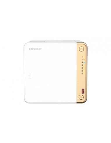 QNAP TS-462-2G servidor de almacenamiento NAS Torre Ethernet Blanco N4505