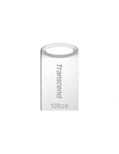 Transcend JetFlash 710 unidad flash USB 128 GB USB tipo A 3.2 Gen 1 (3.1 Gen 1) Plata