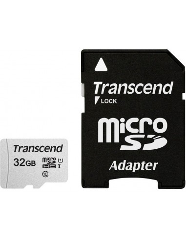 Transcend microSDHC 300S 32GB NAND Clase 10