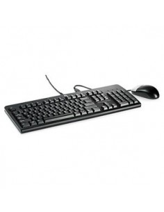 HPE USB Keyboard and Mouse, PVC Free, Intl teclado Ratón incluido QWERTY Negro