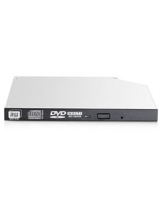 HPE 9.5mm SATA DVD-RW JackBlack Gen9 Optical Drive unidad de disco óptico Interno DVD Super Multi DL Negro, Gris