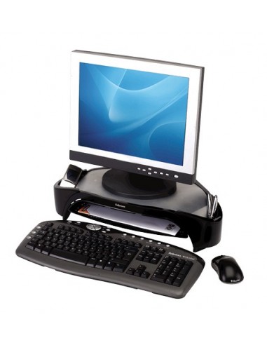 Fellowes 8020801 soporte para monitor 53,3 cm (21") Negro Escritorio