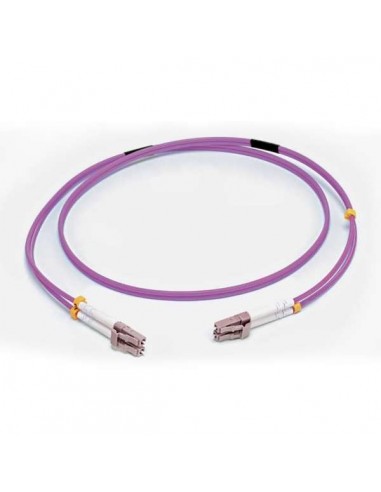 C2G CABLE DE FIBRA LC LC OM4 LSZH DE 5 M - VIOLETA