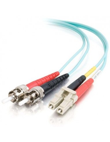 C2G 85543 cable de fibra optica 5 m LC ST OFNR Turquesa