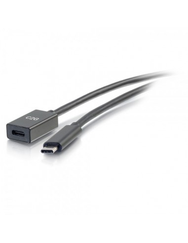 C2G Cable alargador de USB-C a C 3.1 (Gen 2) macho a hembra (10 Gbps) de 90 cm