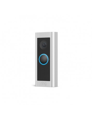 Ring Video Doorbell Pro 2 Hardwired Níquel, Acero satinado