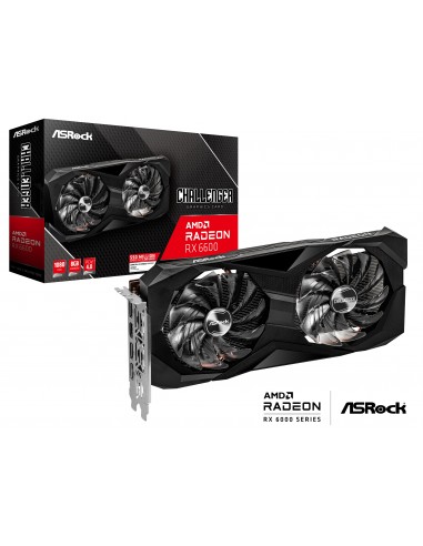 Asrock Challenger RX6600 CLD 8G AMD Radeon RX 6600 8 GB GDDR6