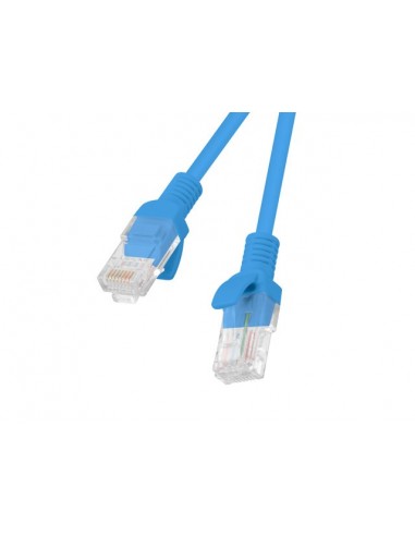 Lanberg PCU6-10CC-0500-B cable de red Azul 5 m Cat6 U UTP (UTP)