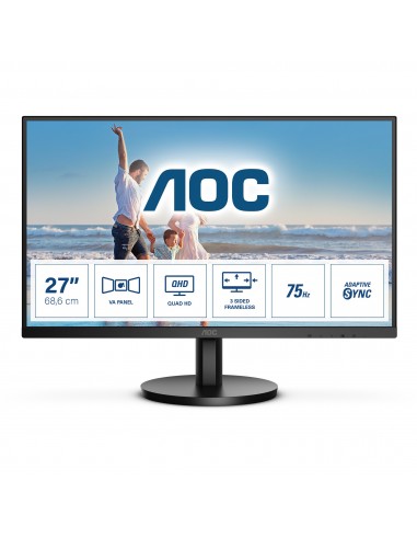 AOC Q27B3MA LED display 68,6 cm (27") 2560 x 1440 Pixeles Quad HD Negro