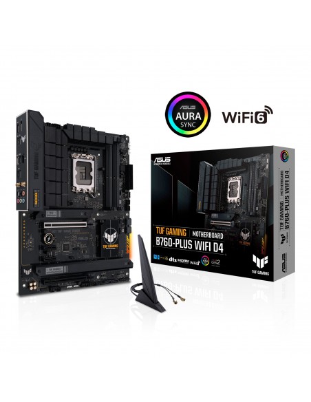 ASUS TUF GAMING B760-PLUS WIFI D4 Intel B760 LGA 1700 ATX