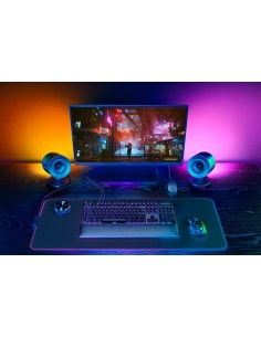 Razer Nommo V2 Pro altavoz Rango completo Negro Inalámbrico y alámbrico