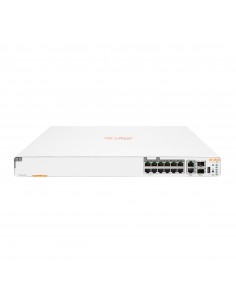 HPE Aruba Instant On 1960 8p 1G Class 4 4p SR1G 2.5G Class 6 PoE 2p 10GBASE-T 2p SFP+ 480W Gestionado Gigabit Ethernet