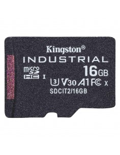 Kingston Technology Industrial 16 GB MicroSDHC UHS-I Clase 10