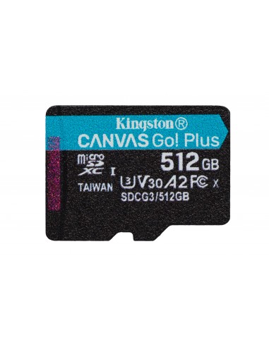 Kingston Technology Canvas Go! Plus 512 GB MicroSD UHS-I Clase 10