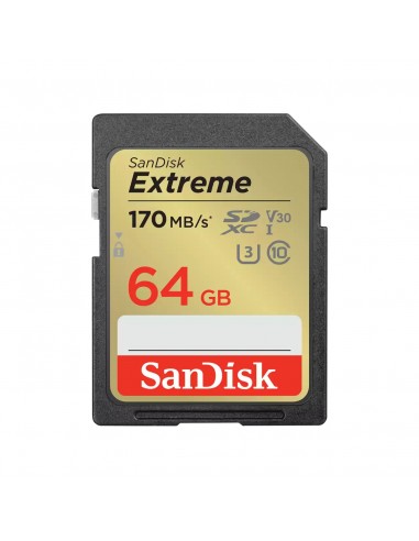 SanDisk Extreme 64 GB SDXC UHS-I Clase 10