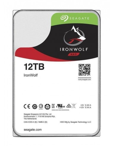 Seagate NAS HDD IronWolf 3.5" 12 TB Serial ATA III