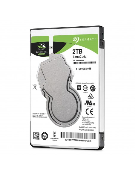 Seagate Barracuda 2.5" 2.5" 2 TB Serial ATA III