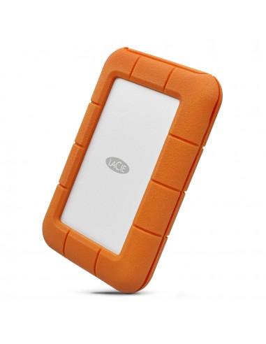 LaCie Rugged USB-C disco duro externo 5 TB Gris, Amarillo