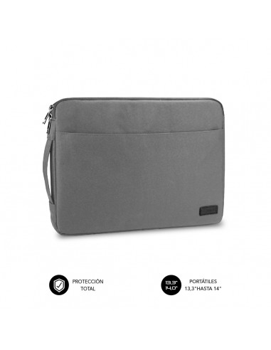 SUBBLIM Funda Ordenador Urban Laptop Sleeve 13,3-14" Grey