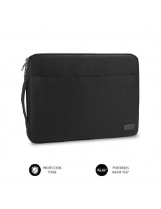 SUBBLIM Funda Ordenador Urban Laptop Sleeve 15,6" Black