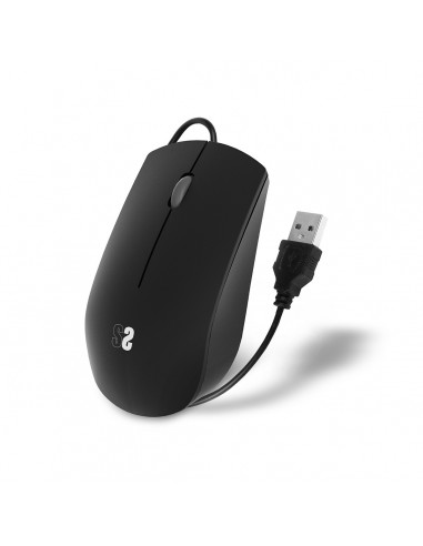 SUBBLIM Ratón Business Silencioso con cable USB 1200 DPI