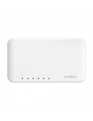 Strong SW5000P switch Gigabit Ethernet (10 100 1000) Blanco