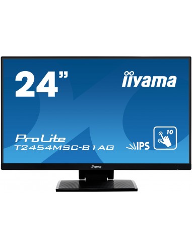 iiyama ProLite T2454MSC-B1AG pantalla para PC 60,5 cm (23.8") 1920 x 1080 Pixeles Full HD LED Pantalla táctil Multi-usuario