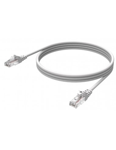 Vision Cat6 UTP, 0.5m cable de red Blanco 0,5 m U UTP (UTP)