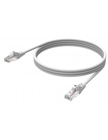 Vision Cat6 UTP, 1m cable de red Blanco U UTP (UTP)