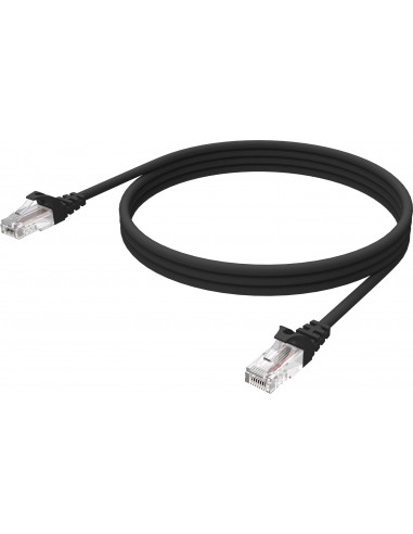 Vision TC 2MCAT6 BL- cable de red Negro 2 m Cat6