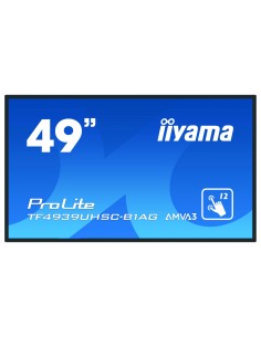 iiyama ProLite TF4939UHSC-B1AG pantalla para PC 124,5 cm (49") 3840 x 2160 Pixeles 4K Ultra HD LED Pantalla táctil