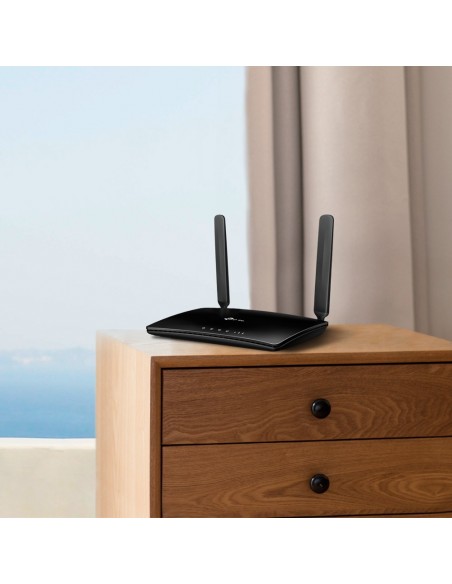 TP-Link TL-MR6400 router inalámbrico Ethernet rápido Banda única (2,4 GHz) 4G Negro