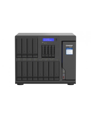 QNAP TVS-h1688X NAS Torre Ethernet Negro W-1250