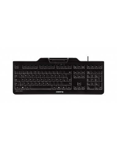 CHERRY KC 1000 SC teclado USB QWERTY Español Negro