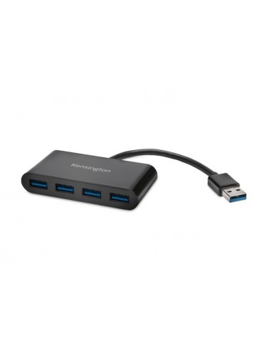 Kensington Hub USB 3.0 de cuatro puertos UH4000  negro