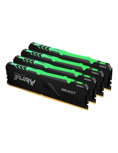 Kingston Technology FURY Beast RGB módulo de memoria 32 GB 4 x 8 GB DDR4 3200 MHz