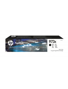 HP Cartucho negro original PageWide 973X de alto rendimiento