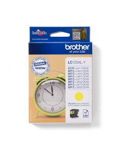 Brother LC125XLY cartucho de tinta 1 pieza(s) Original Amarillo