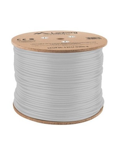 Lanberg LCUF6L-11CU-0305-S cable de red Gris 305 m Cat6a U FTP (STP)