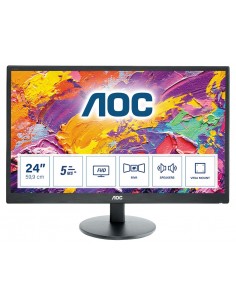 AOC M2470SWH LED display 59,9 cm (23.6") 1920 x 1080 Pixeles Full HD Negro