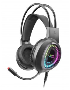 Mars Gaming MH220 auricular y casco Auriculares Alámbrico Diadema Juego Negro